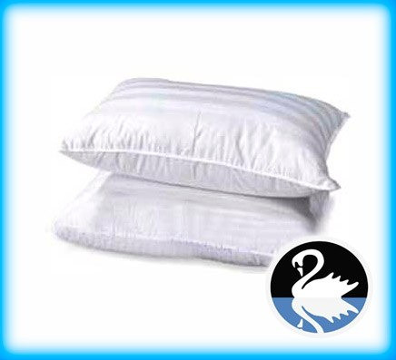 Almohada Pluma De Ganso Duvet 50 X 70 Cm. + Funda Con Cierre 0