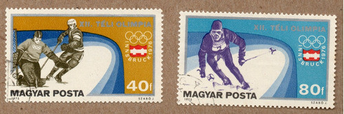Selos Magya Posta - Hungria - Xii Teli Olimpia 1976 - 1975 0