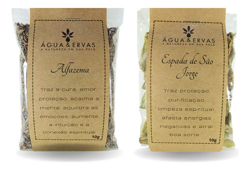 Erva D Banho Defumação Folhas Seca Alfazema Espada São Jorge 0