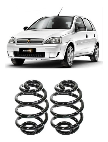 2 Molas Gnv Traseiras Para Corsa Novo Frente Montana 1