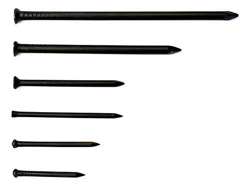 Clavo De Acero Negro 2,50x50mm X100un -cab Plana- 0