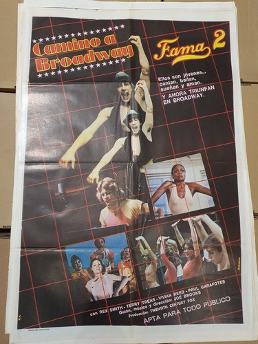 Antiguo Afiche De Cine Original-2008-fama 2- 0