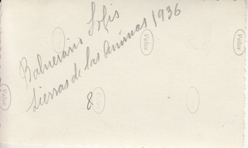 1936 Maldonado Foto Balneario Solis Sierra De Las Animas 1