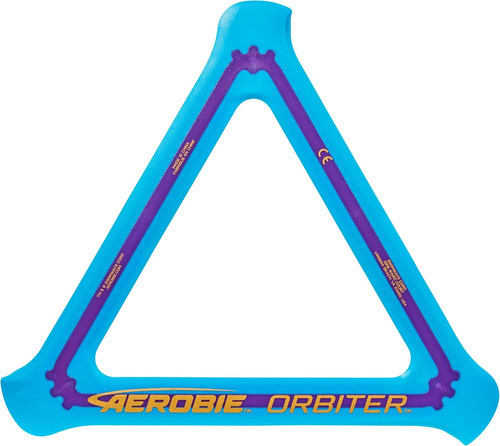 Boomerang Aerobie Orbiter De Color Azul Claro 1