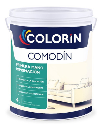 Comodin Primera Mano Imprimacion X1l Pintu Don Luis Mdp 0