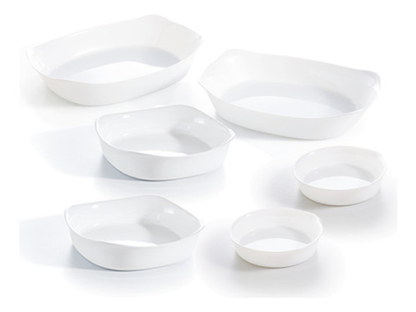 Set Fuentes Para Horno Y Mesa Luminarc Smart Cuisine, X6p 0