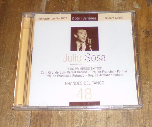 Julio Sosa Exitos Grandes Del Tango 48 Doble Cd Nuevo Kktus 0