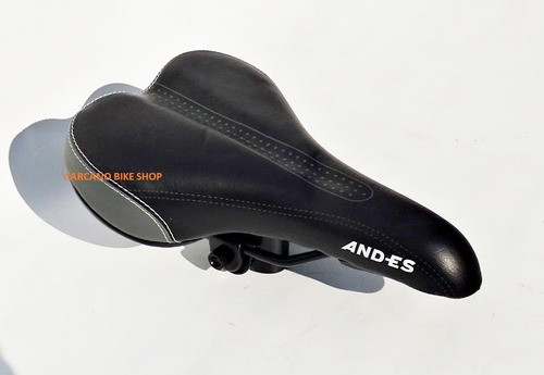 Asiento Semi Ancho Andes Mtb Playera Acolchado Negro 260x160 0