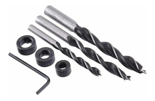 Kit Mechas Para Madera Con Tope 5 6 8mm Ruhlmann Espiral 0