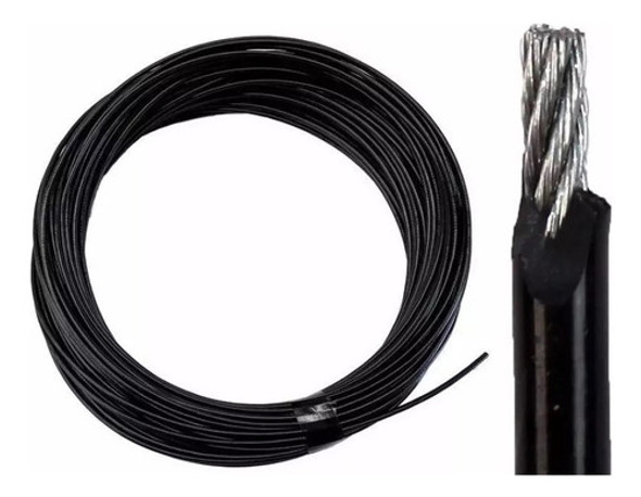 Cable Acero Gym Gimnasio Forrado Revestido 10m X 6mm 1