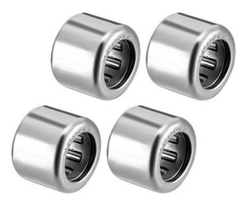 Kit 4 Rolamentos De Agulha Hk0608 (hk061008) Ø6xø10x8mm 0
