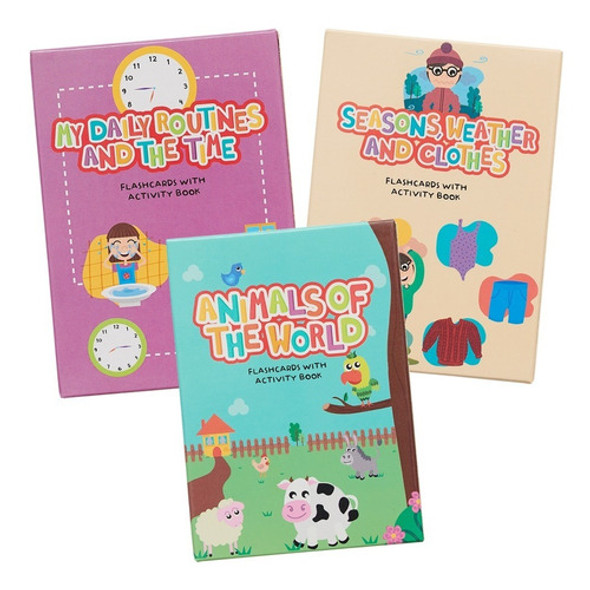 Juegos De Cartas Didácticas En Ingles Clima Rutinas Animales 0