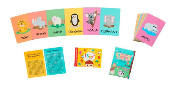 Juegos De Cartas Didácticas En Ingles Clima Rutinas Animales 1