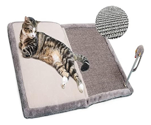 Happi N Pets 3 En 1 Tapete Plegable Para Rascar Gatos, Rasca 0
