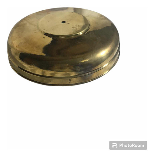 Plafón De Bronce Diámetro 28 Cm Altura 6 Cm (587) 1