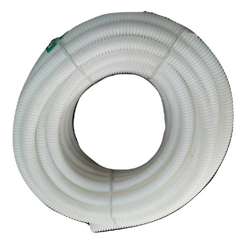 Rollo De Caño Corrugado 3/4 (19mm) X 25 Mts Normalizado Bco 0