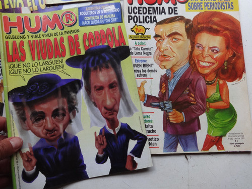 Revista Humor Lote 8 Revista 1996 1990s Antigua Menemismo 1