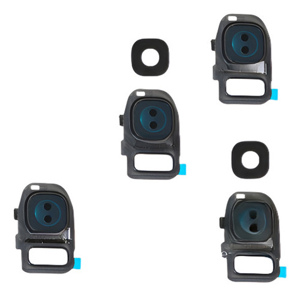 5 X Lente De Cristal Real De Cámara Oem Espalda Cubierta Par 0