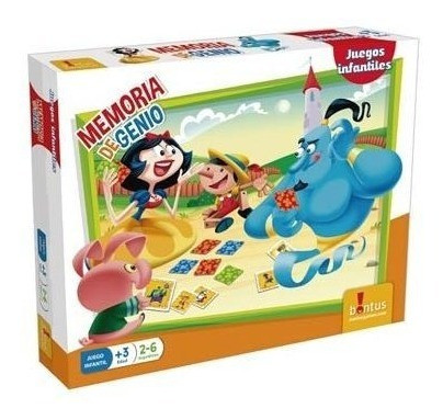 Memoria De Genio Juegos Infantiles 0752 Bontus 0