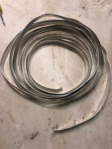 Fleje De Aluminio Para Tapicería X Metro 0