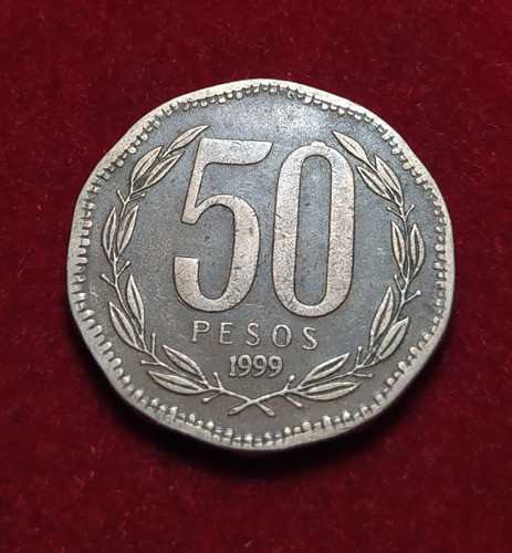 Moneda 50 Pesos Chile 1999 0
