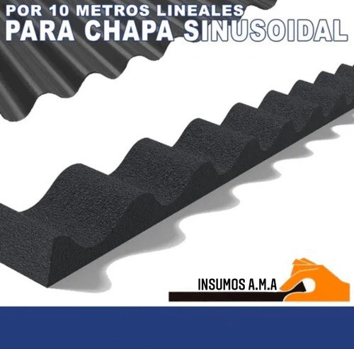 Cierre Hermetico  Compriband Acanalado X 10 Mts. Lin. 1