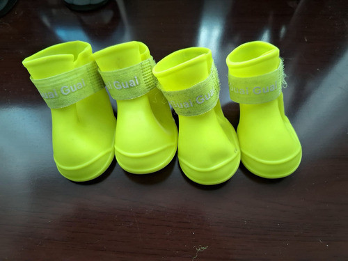 Botas Perro Antideslizante Impermeable Silicona Talle L 0