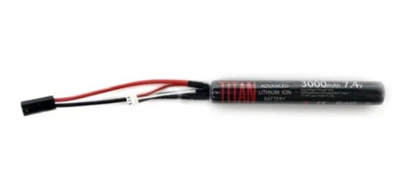 Bateria Airsoft 7.4v 3000mah Titan Litio Stick Tamiya 0 Bateria Airsoft 7.4v 3000mah Titan Litio Stick Tamiya 0