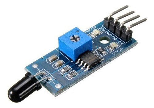Modulo Sensor Detector De Fuego Llama Incendio Arduino 0