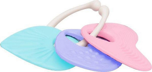 Mordillo Para Bebe Llavero Con 3 Unidades Colores 0