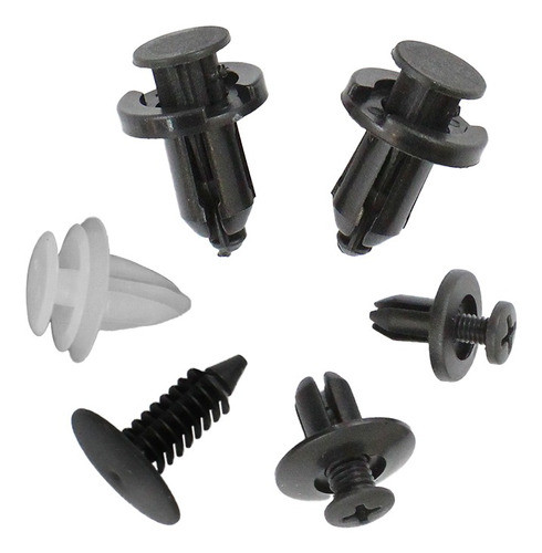 Broche Grampa Tapizado Auto Interior  Kit 100 Piezas 1