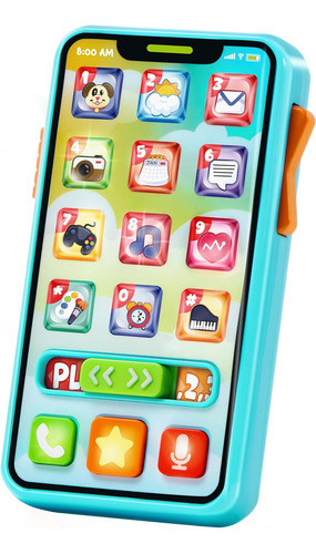 Teléfono Educativo Para Bebés De 6-12 Meses Con Música 0