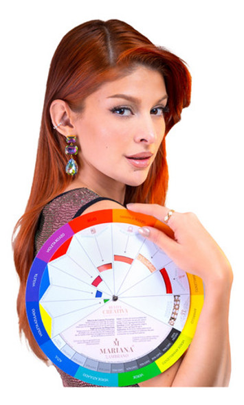 Circulo Cromático Profesional Interactivo Maquillaje Colores 0