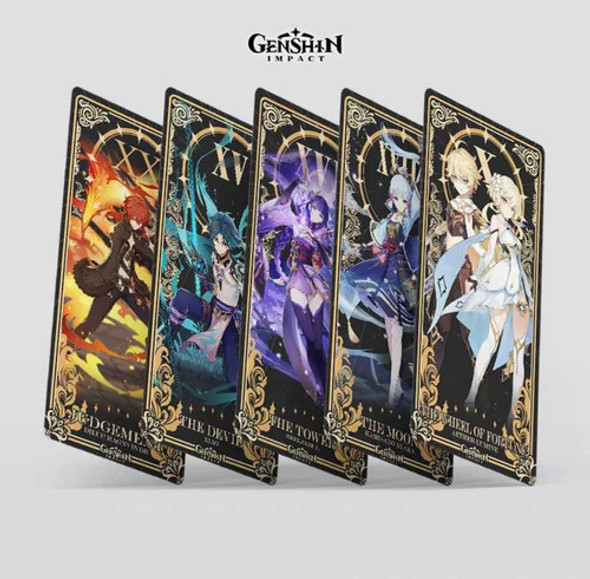 Cartas Tarot Genshin Impact 22 Unidades 1