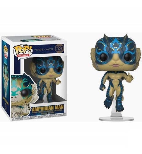 Funko Pop The Shape Of Water Amphibian Man #637 0