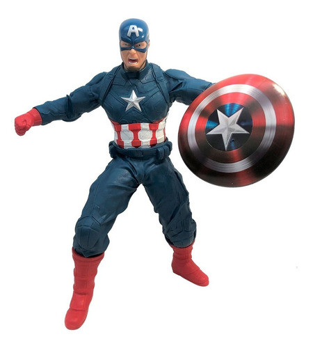 Muñeco Figura Articulada Capitan America Ditoys 50cm 1