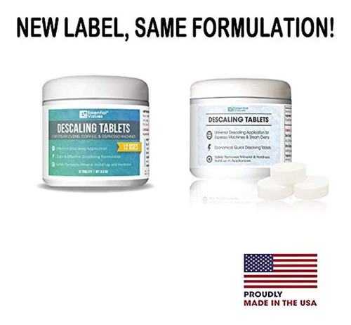 Tabletas Desincrustantes (12 Unidades / Hasta 12 Usos) Para 1