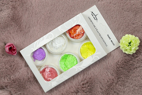 Decoración Glitter Cofeti Delfin X6 Colores Paris Night 1