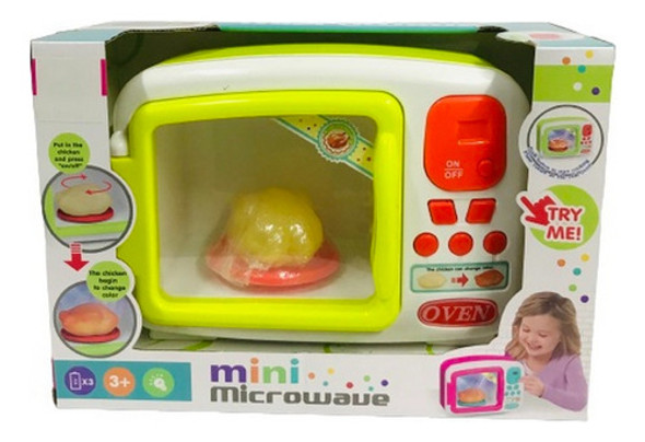 Microondas Con Luz Sonido Y Movimiento New Ar1 F8480 Ellobo 0