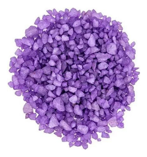 Cascalho De Quartzo  481 Aqua Nobre 950gr Lilas Nautilus 0