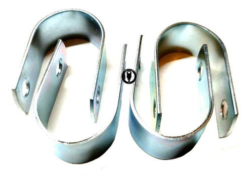 4 Abrazaderas 32 Mm Para Soporte Parabrisa Curtain Motos 1