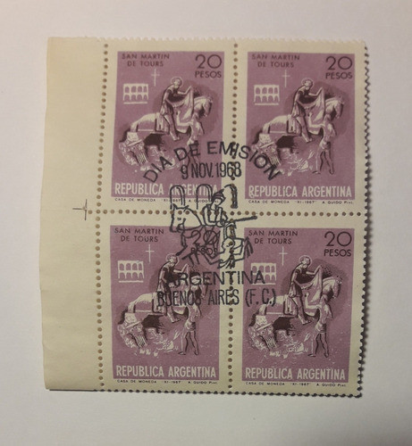 Argentina Año 1968, San Martín De Tours 1° Día 0