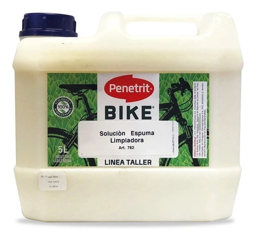 Solución Espuma Limpiadora Penetrit Bike Bidón 5 Lt Timalo 1