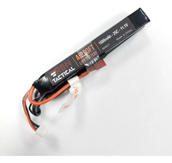 Batería Airsoft Rbn Li-po 11.1v 1500mah 25c T-dean Doble 0 Batería Airsoft Rbn Li-po 11.1v 1500mah 25c T-dean Doble 0