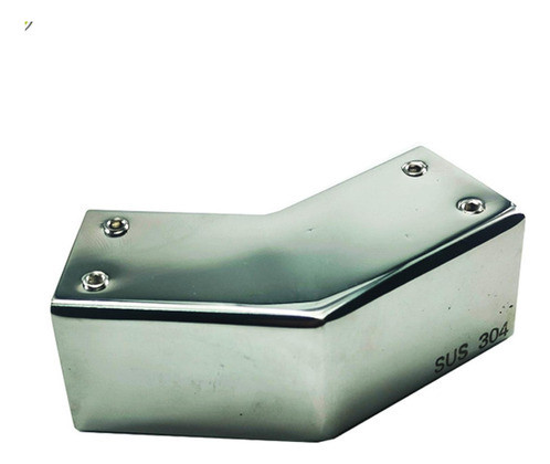 Conector De Haste De Cortina De Janela De Canto Quadrado, 1