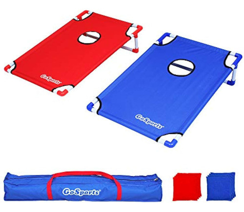 Gosports Portable Pvc Framed Cornhole Toss Game 0