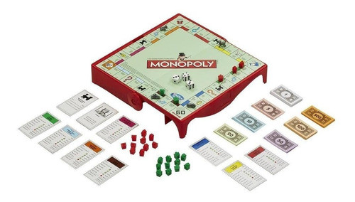 Juego Monopoly Juego De Viaje B1002 1