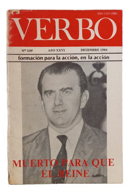 Verbo Formación Para La Acción 249 Carlos Sacheri 0