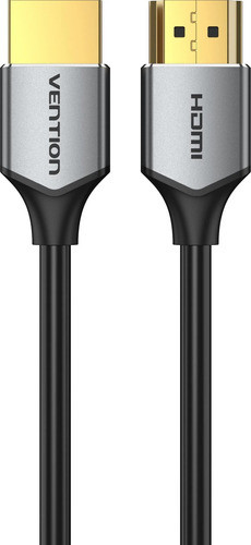 Cable Hdmi Ultra Fino 4k 60hz Pvc Aluminio 0.5m Vention 1