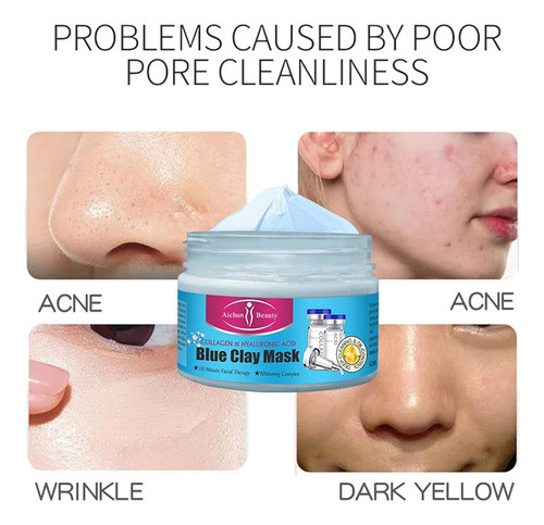 Aichun Beauty Mascarilla Facial De Arcilla Limpieza Profunda 1